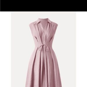 NWT OGL Sleeveless Blush Pink A-Line Dress size M